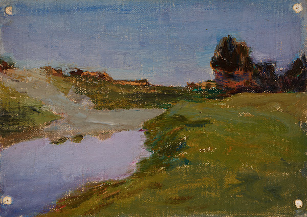 The White Night The Ushakovka River 1911