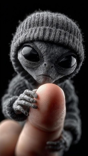 Alien Digital Art Picture