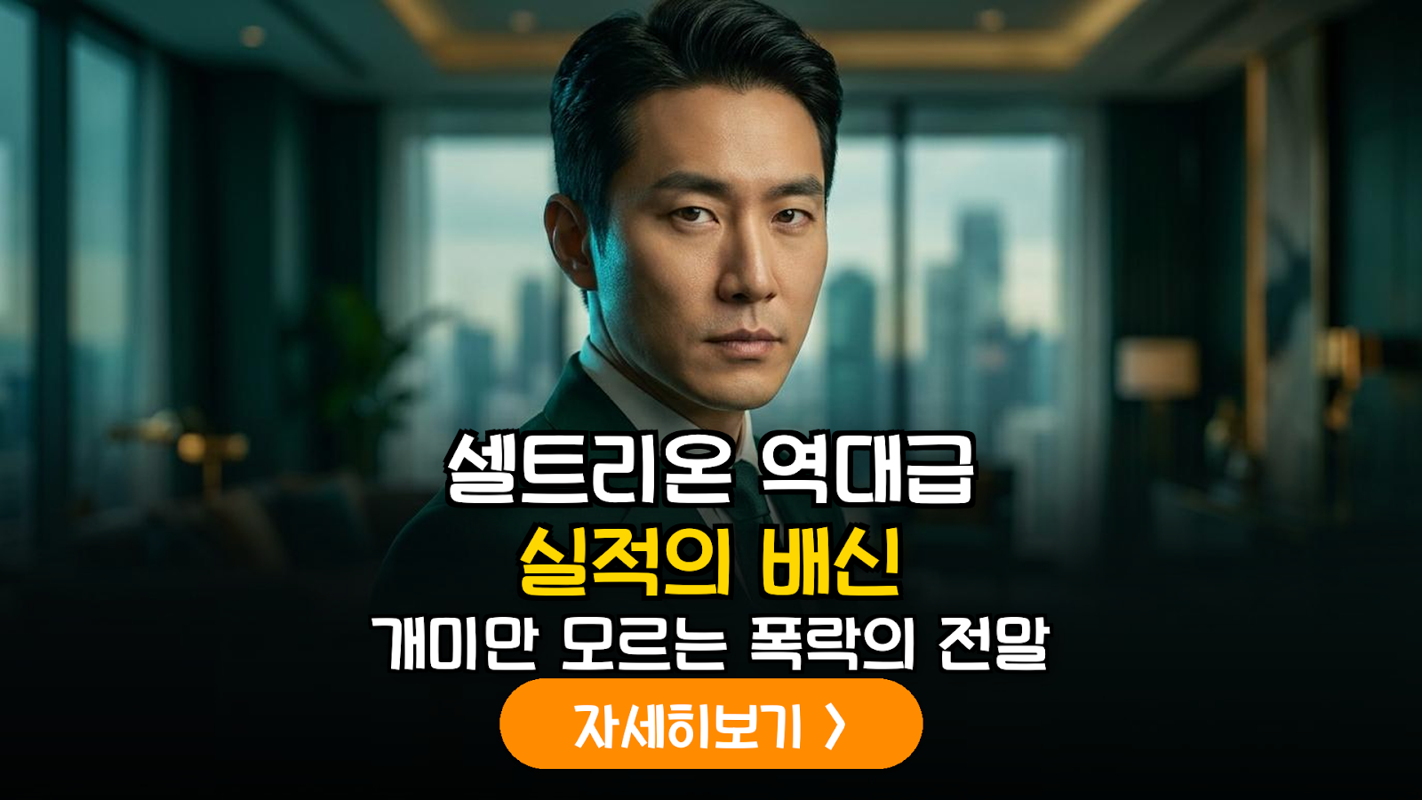 셀트리온 실적-주가 괴리 완벽 분석