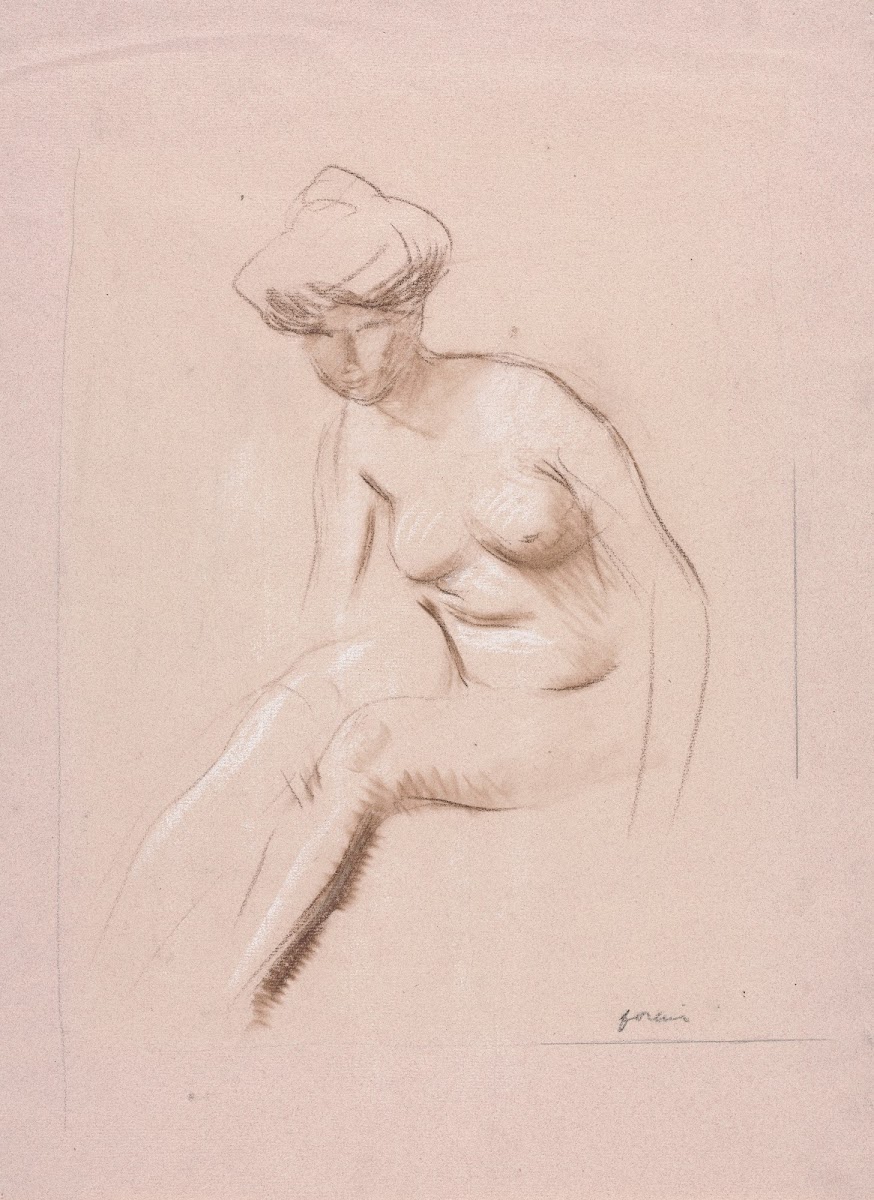 Seated Nude fourth quarter 1800s or first third 1900s