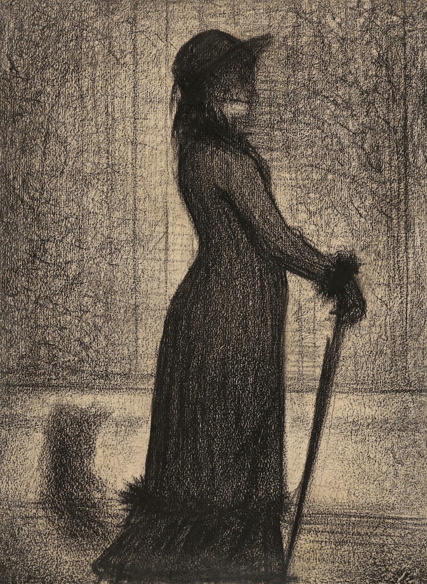 Woman Strolling Une élégante 1884