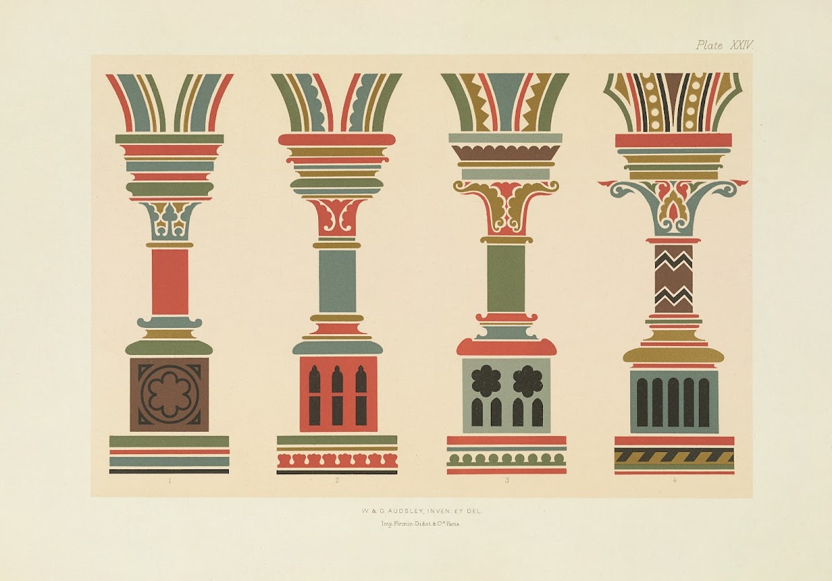 Polychromatic decoration as applied to buildings in the mediæval styles Pl24 188