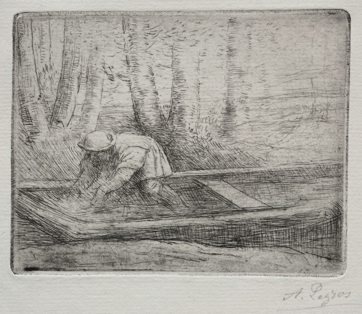 Man in a Punt c 18571911