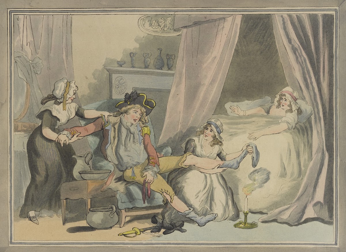 Four oclock in town 1790