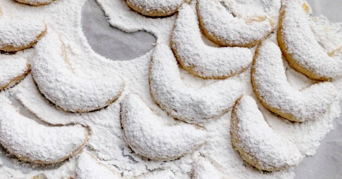 Vanillekipferl (Bánh Cookie Vanila)