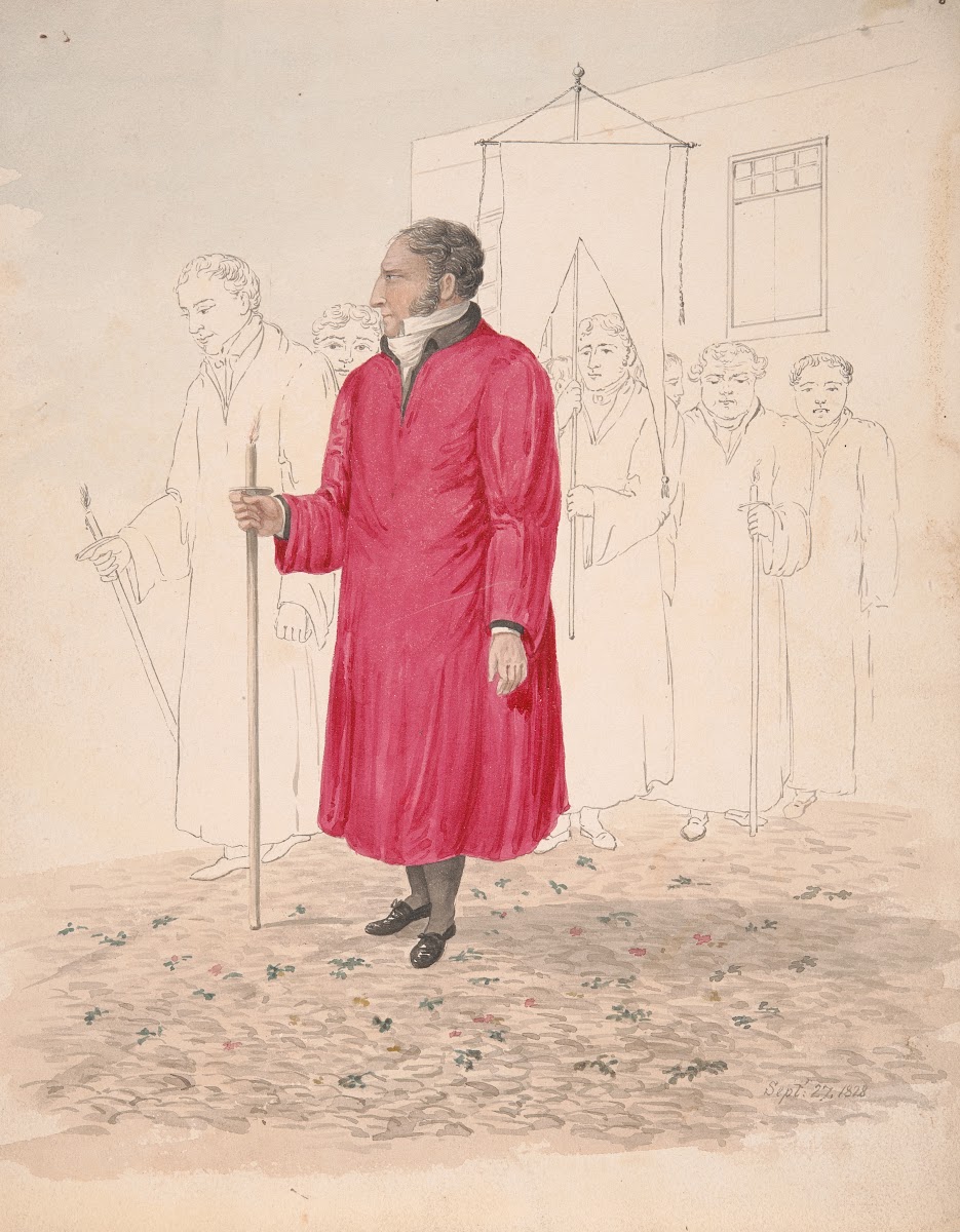 Member of the Brotherhood El Gran Poder de Dios 1828