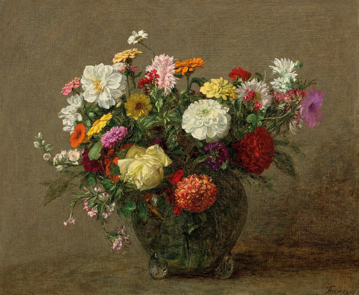 Bouquet de jardin 1900
