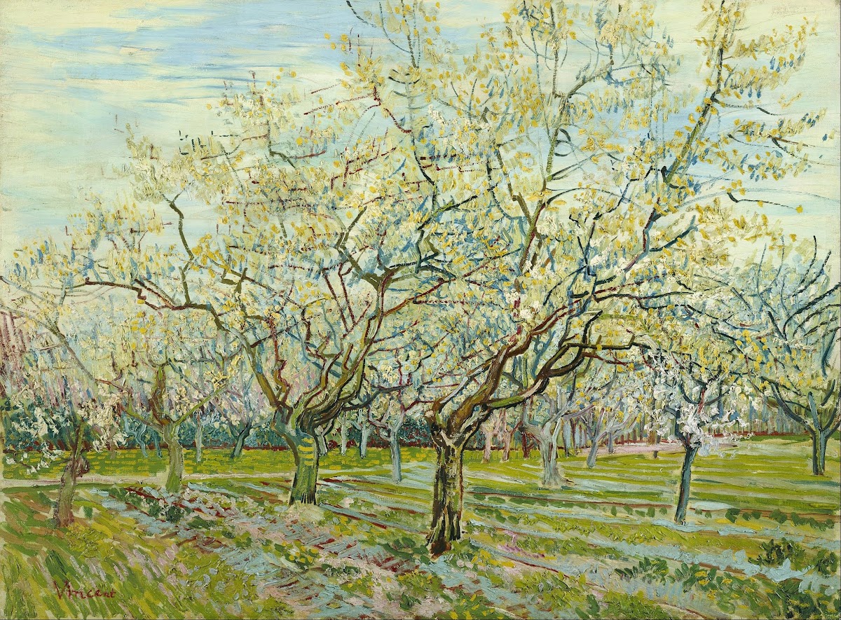 The white orchard 1888