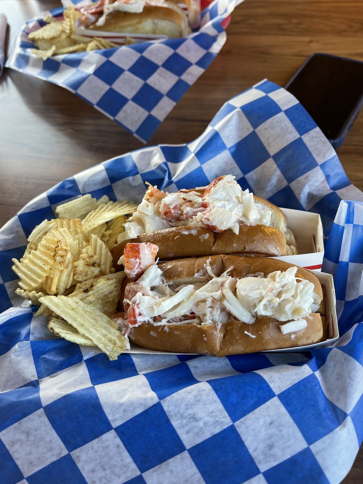 Local lobster rolls