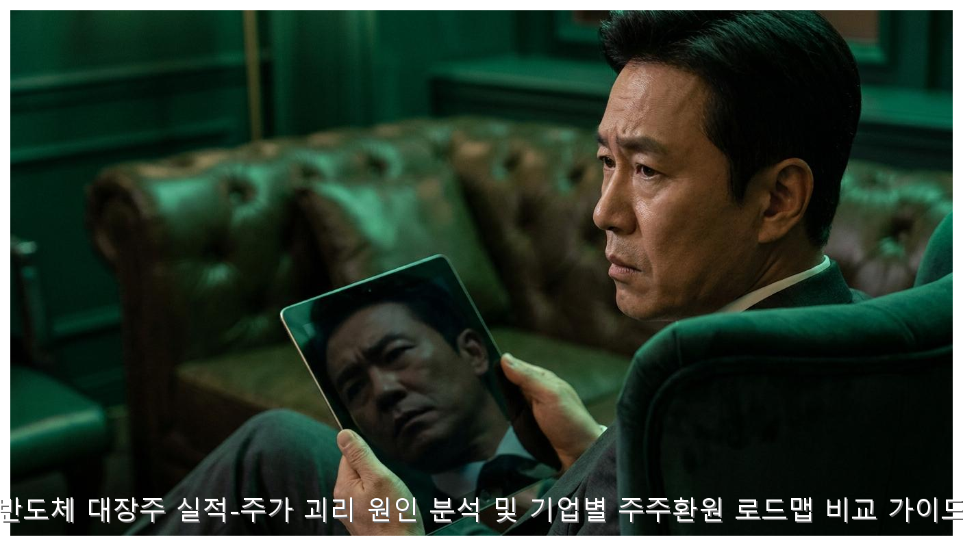 반도체 대장주 실적-주가 괴리 원인 분석 및 기업별 주주환원 로드맵 비교 가이드 핵심 안내 및 분석 인포그래픽 (2)