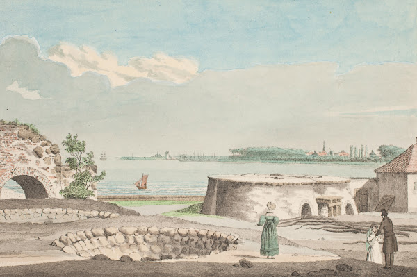 København set fra Gl Kalkbrænderi 1775  1857