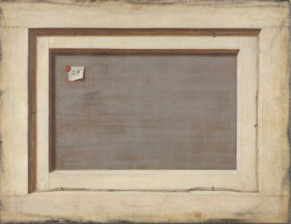 Trompe Loeil The Reverse Of A Framed Painting 1668  1672