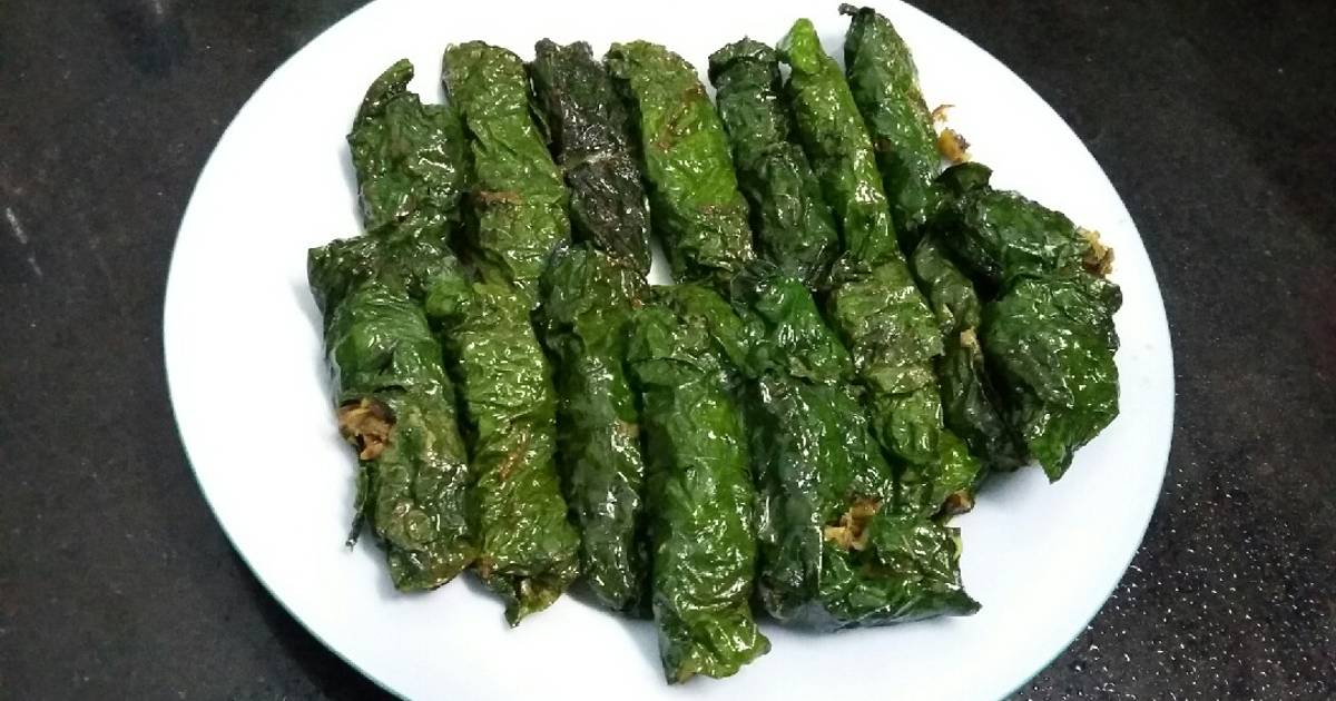 Ốc cuộn lá lốt áp chảo