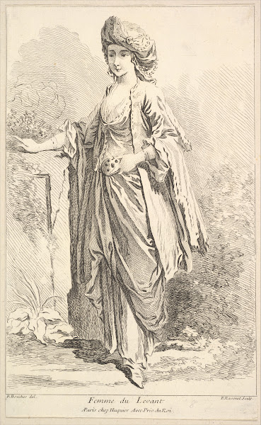 Femme du Levant plate 8 18th century