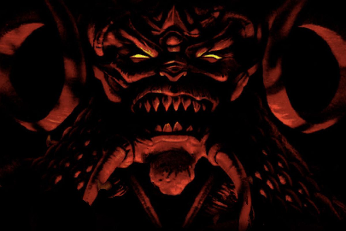 Diablo 4 logo with an image representing 'The Tower' dungeon or a competitive leaderboard interface