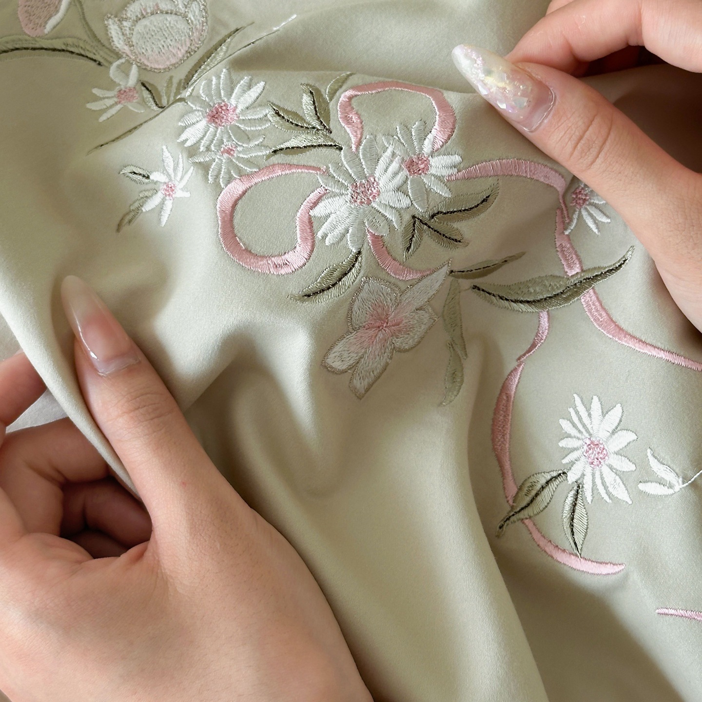 Bedding set, 100s long-staple cotton, brushed