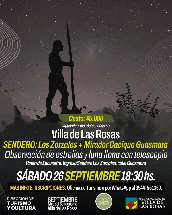 Caminata y observación astronómica
