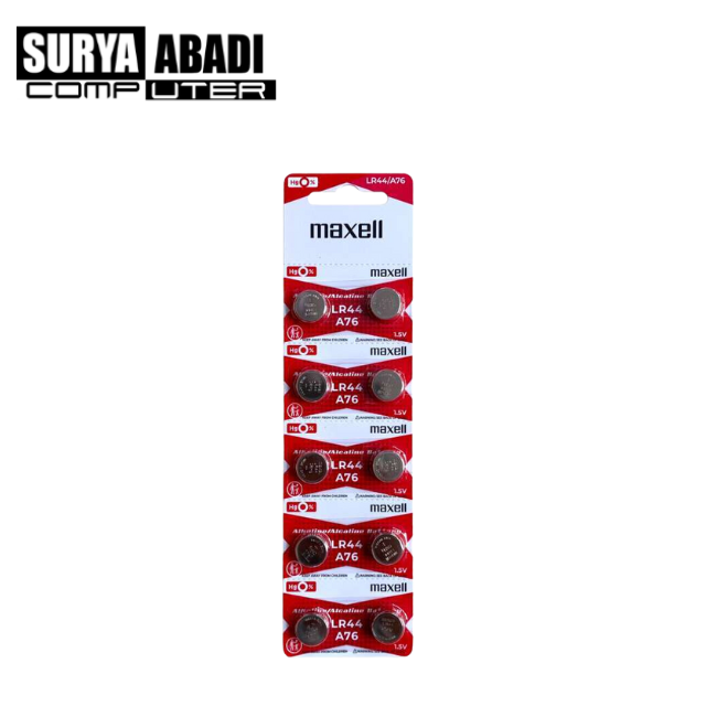 BATERAI MAXELL ORIGINAL AG13|LR44