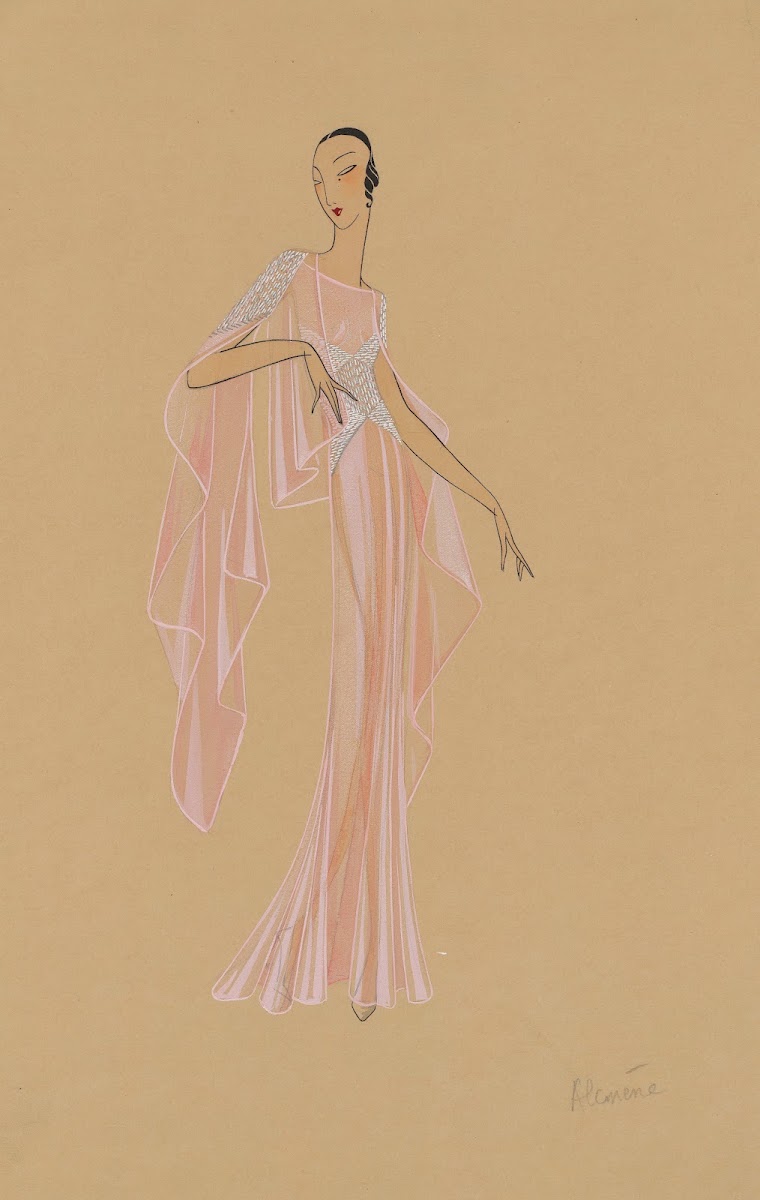 Amphitryon 38  lcmène robe rose 1929