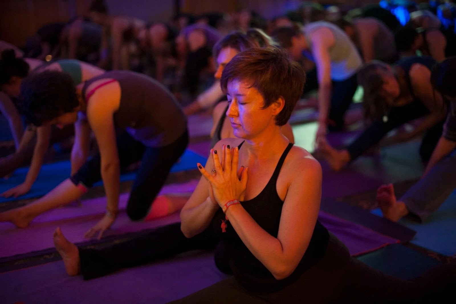 Yoga on the Mountain