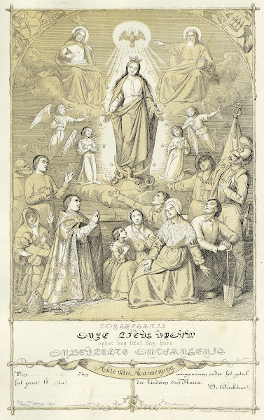 Congregatie van Onze Lieve Vrouw Onbevlekte Ontvangenis 1860