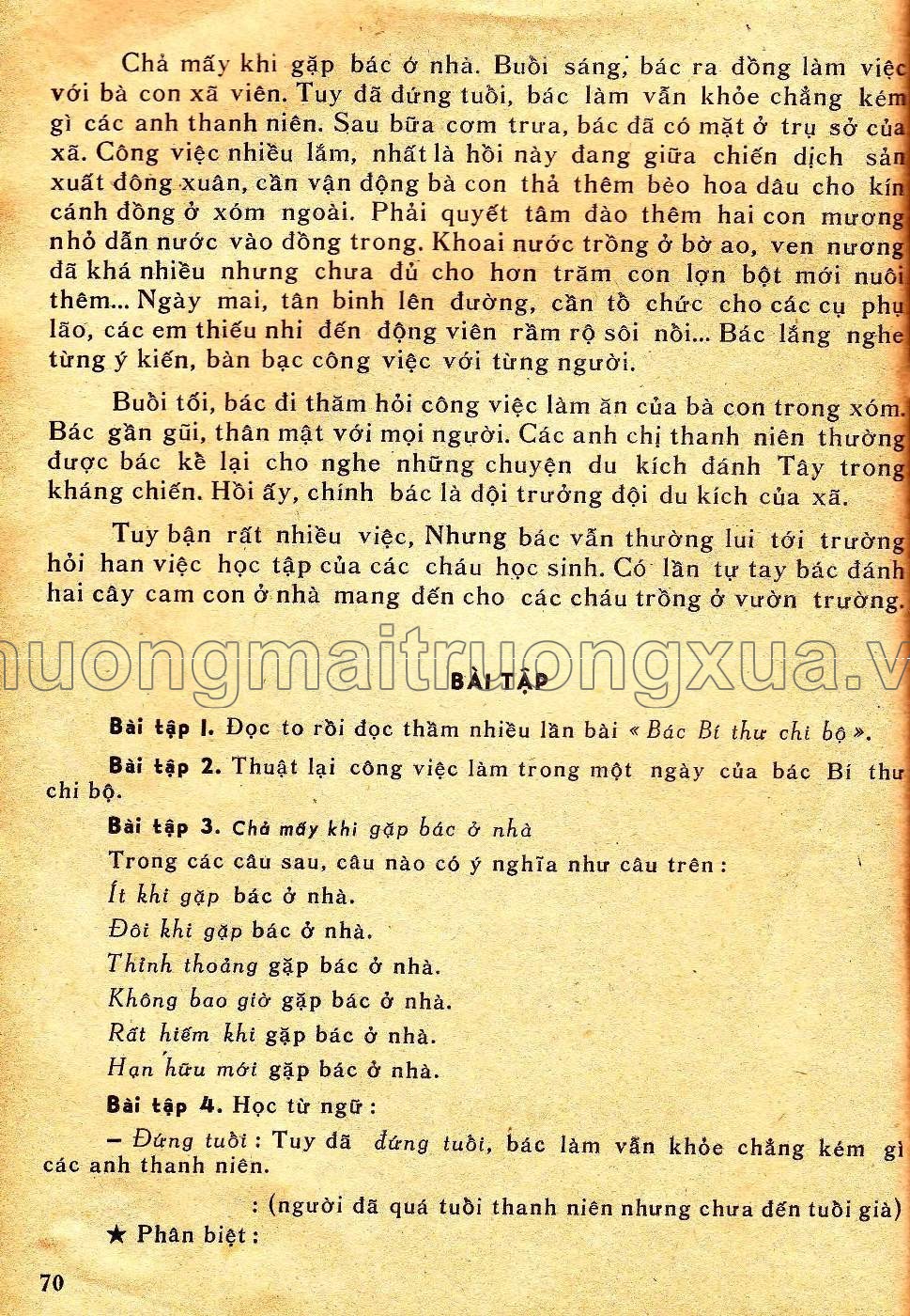 Sách học tiếng Việt ( tập 3 - 1978) - Trang 225