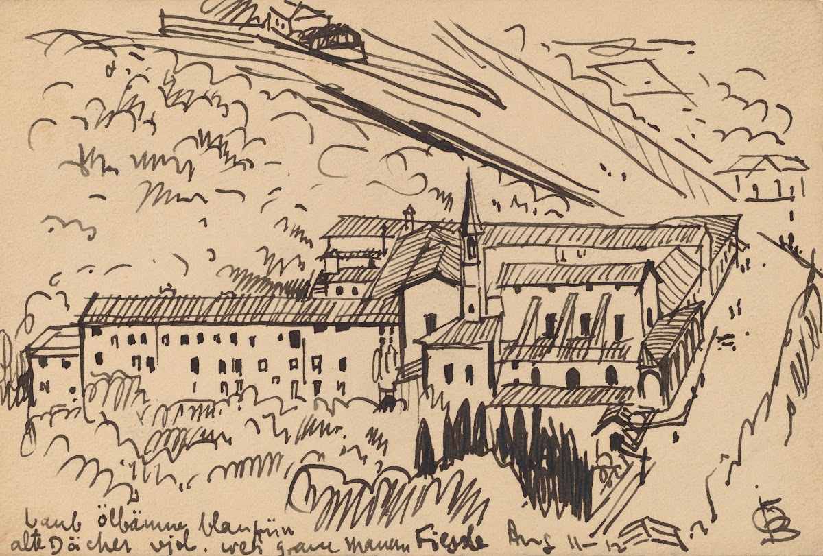 FiesoleCloister of S Domenico 1912
