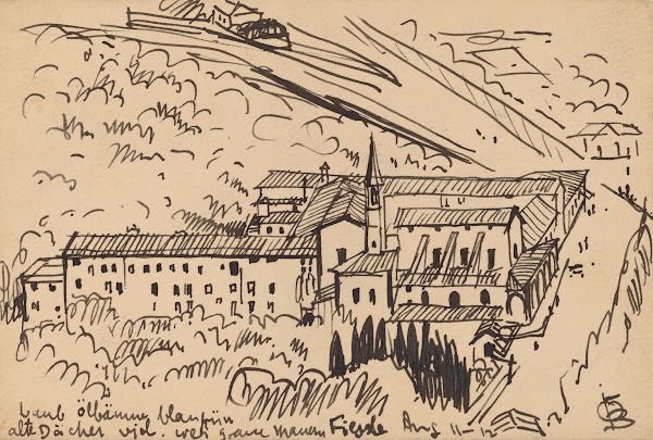 FiesoleCloister of S Domenico 1912