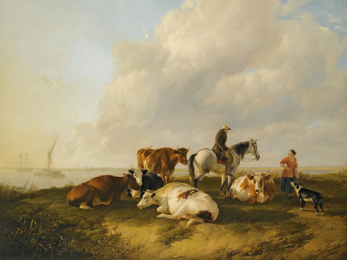 Inquiring For The Tilbury Ferry 1841