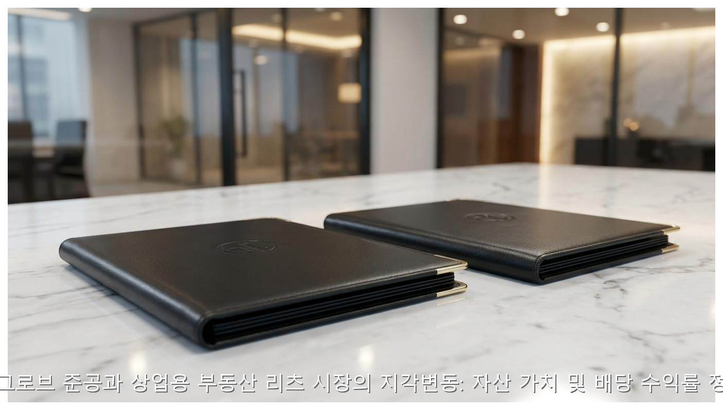 마곡 원그로브 준공과 상업용 부동산 리츠 시장의 지각변동: 자산 가치 및 배당 수익률 정밀 분석 핵심 안내 및 분석 인포그래픽 (5)