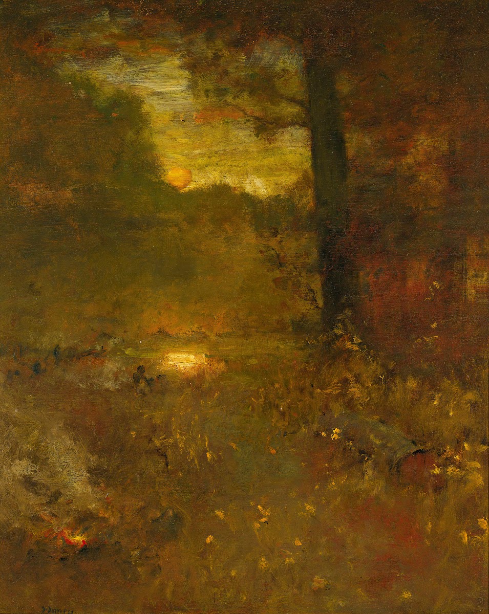 Landscape At Sundown The Close Of Day The Veterans Return