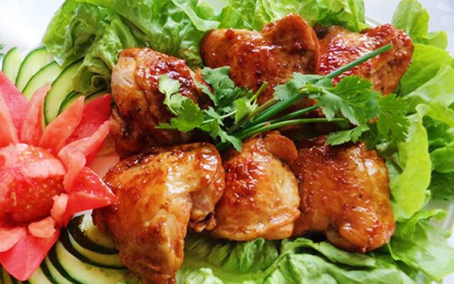 Gà Quay Bằng Chảo