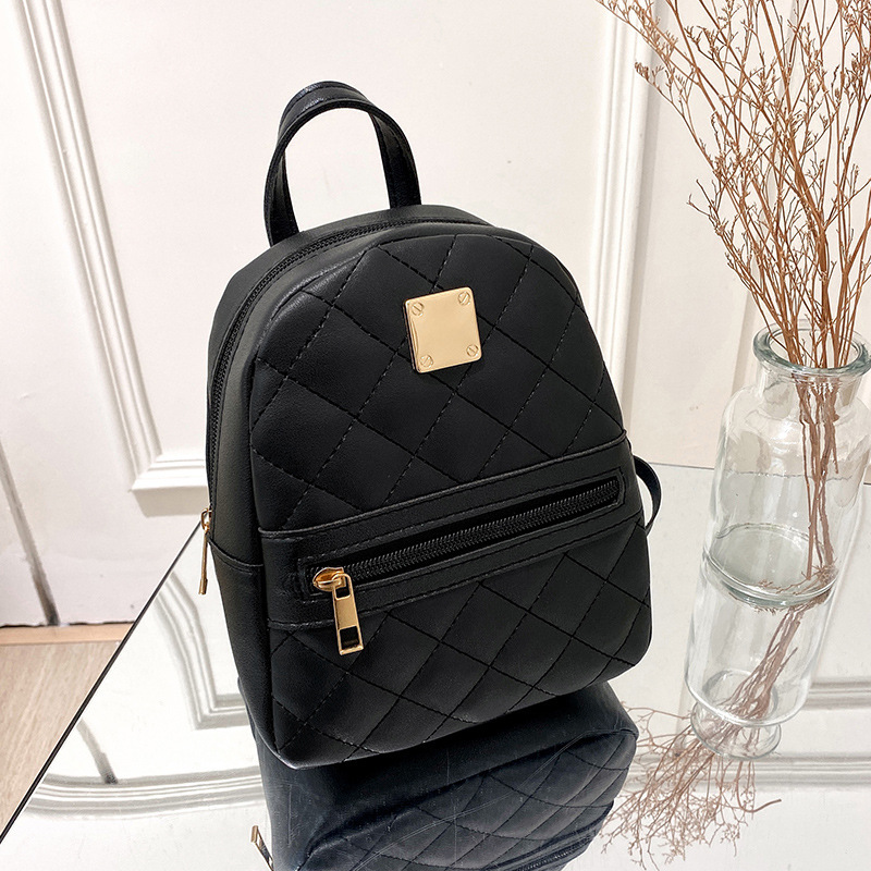 PU Backpack, cute design, compact