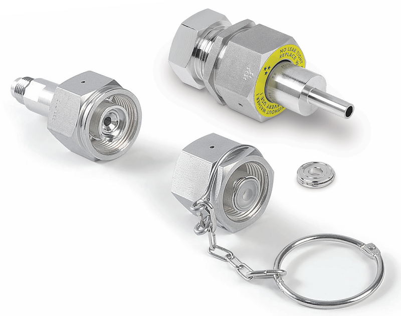 CGA/DISS 40 Series Standard Cylinder Connectors (Nipple, Nut and Gasket)