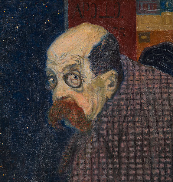 Porträt Peter Altenberg around 1908