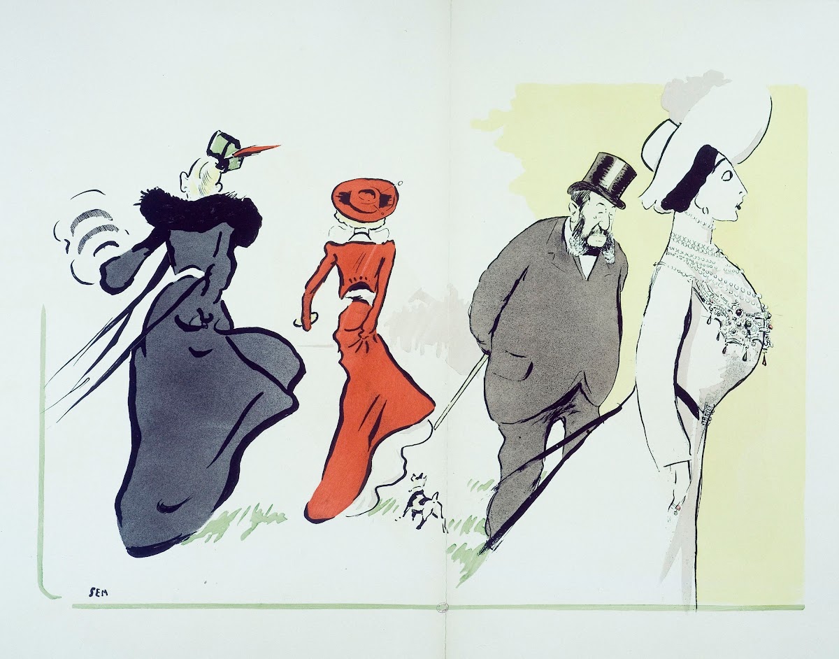 Gousticaire Marthe Helly Liane de Lancy Caroline Otero 1905