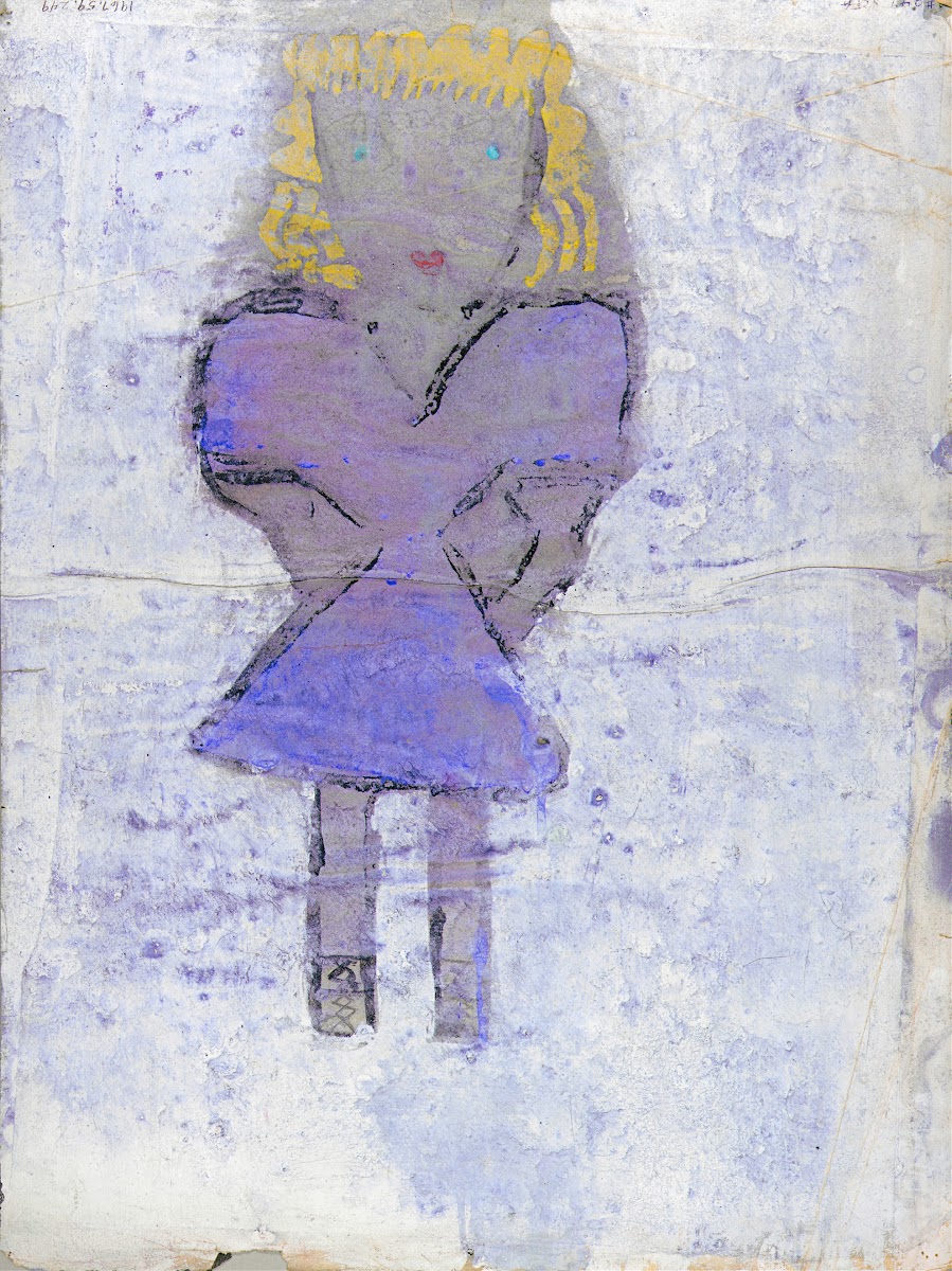 Girl with Blond Hair ca 1939 1940