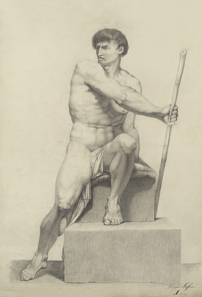 Seated Male Nude 1835