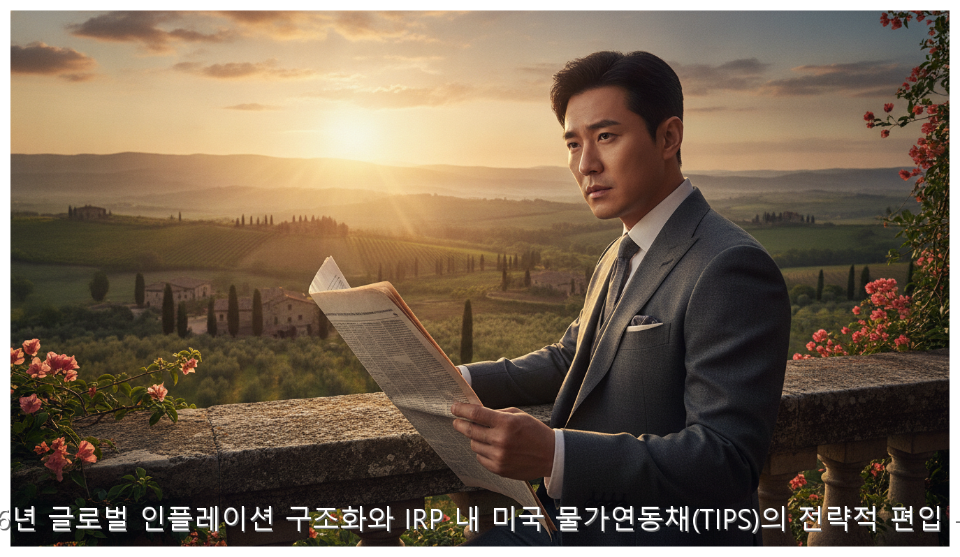2026년 글로벌 인플레이션 구조화와 IRP 내 미국 물가연동채(TIPS)의 전략적 편입 분석 핵심 안내 및 분석 인포그래픽 (2)