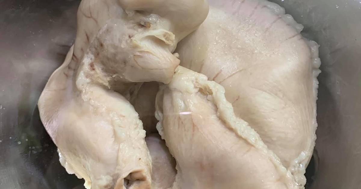 Lòng, dạ dày luộc