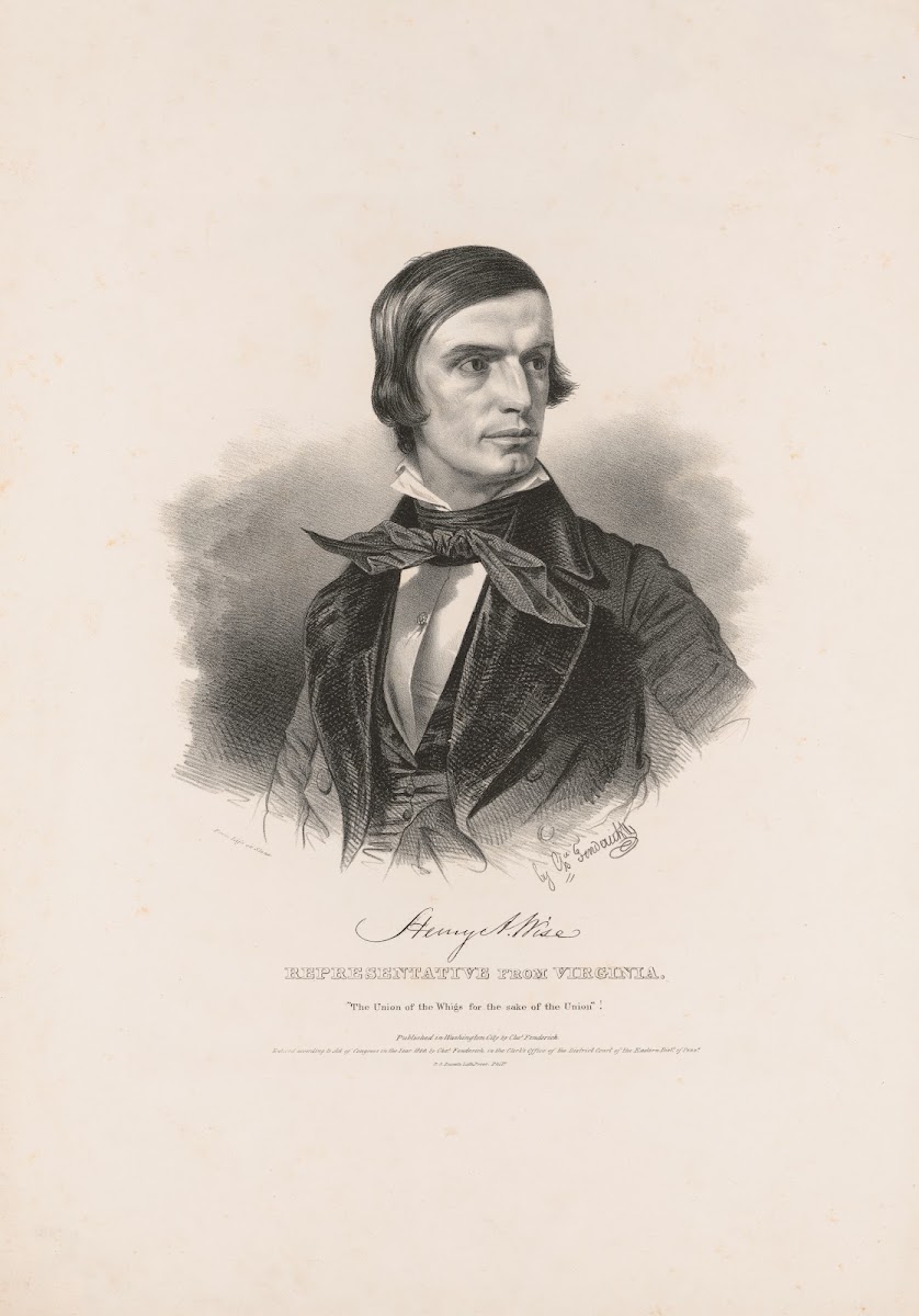 Henry A Wise representative from Virginia 1840