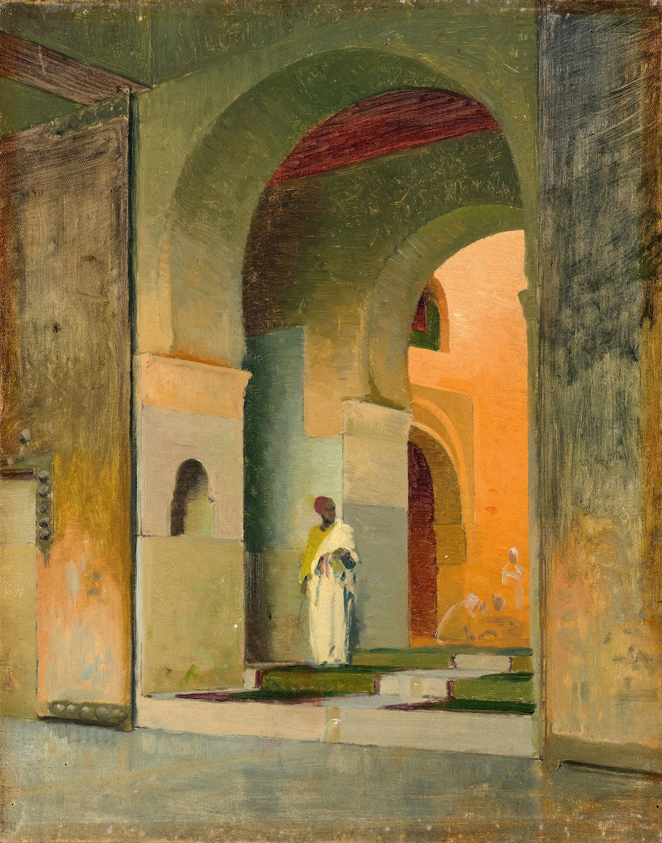 Studie für das Gemälde Die Nachtwache 1873