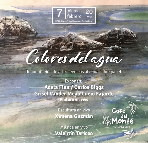 Colores del agua