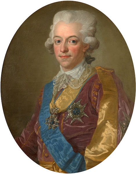 Portrait de Gustave III roi de Suède
