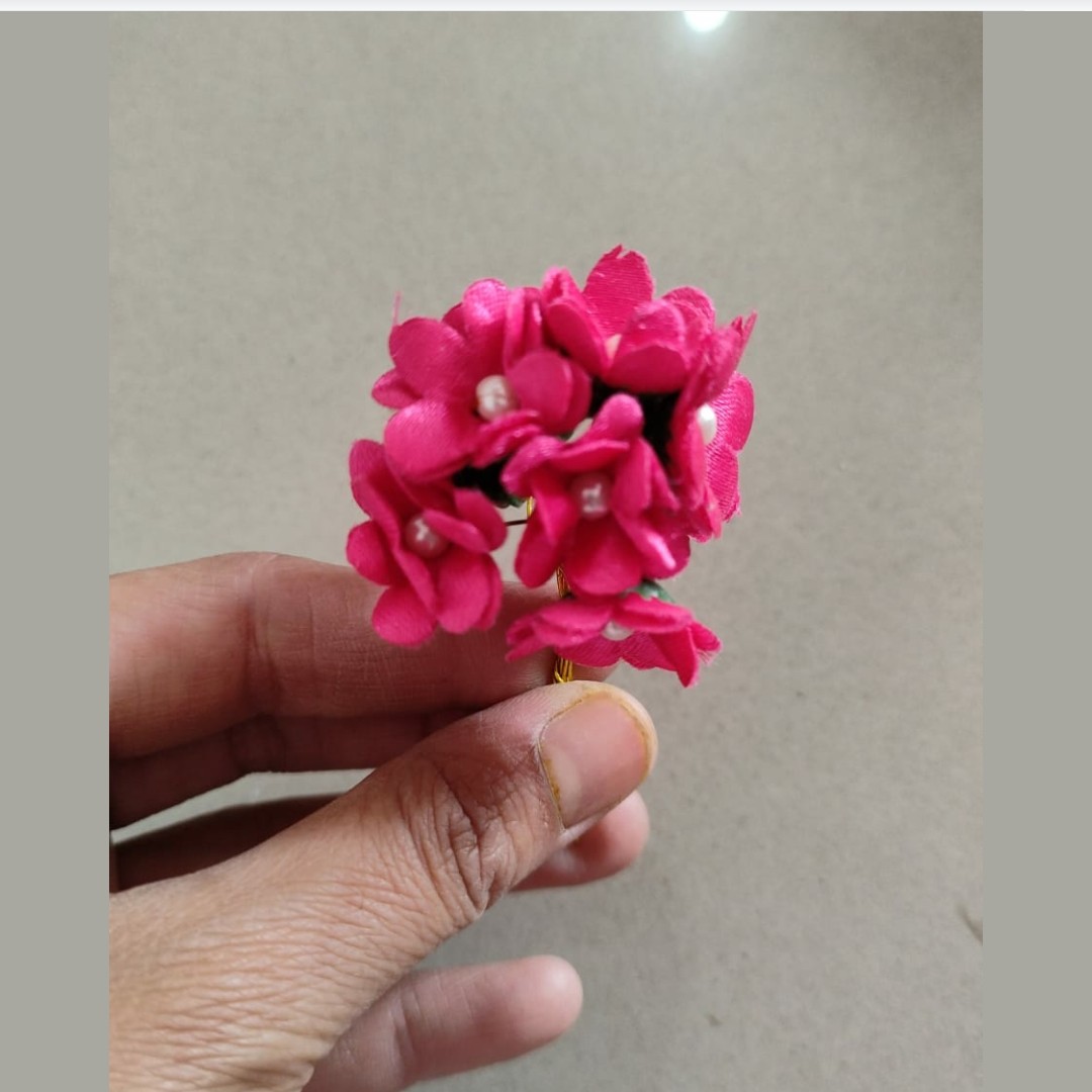 Pink Moti Flower pack of 10