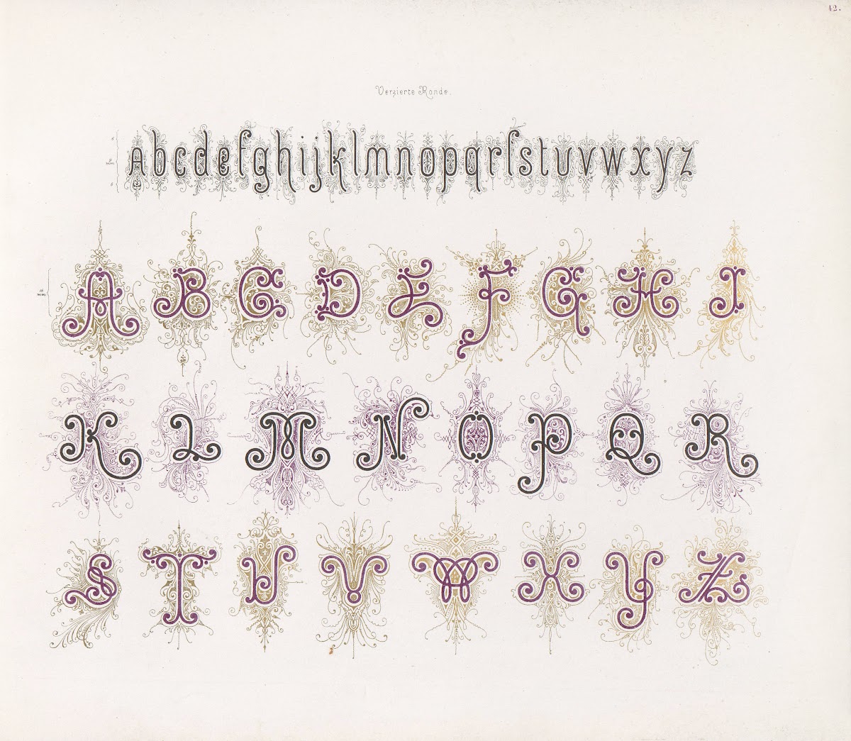 Dondorfs Alphabete Pl28 1873