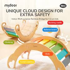 mideer Rainbow Wooden Climber