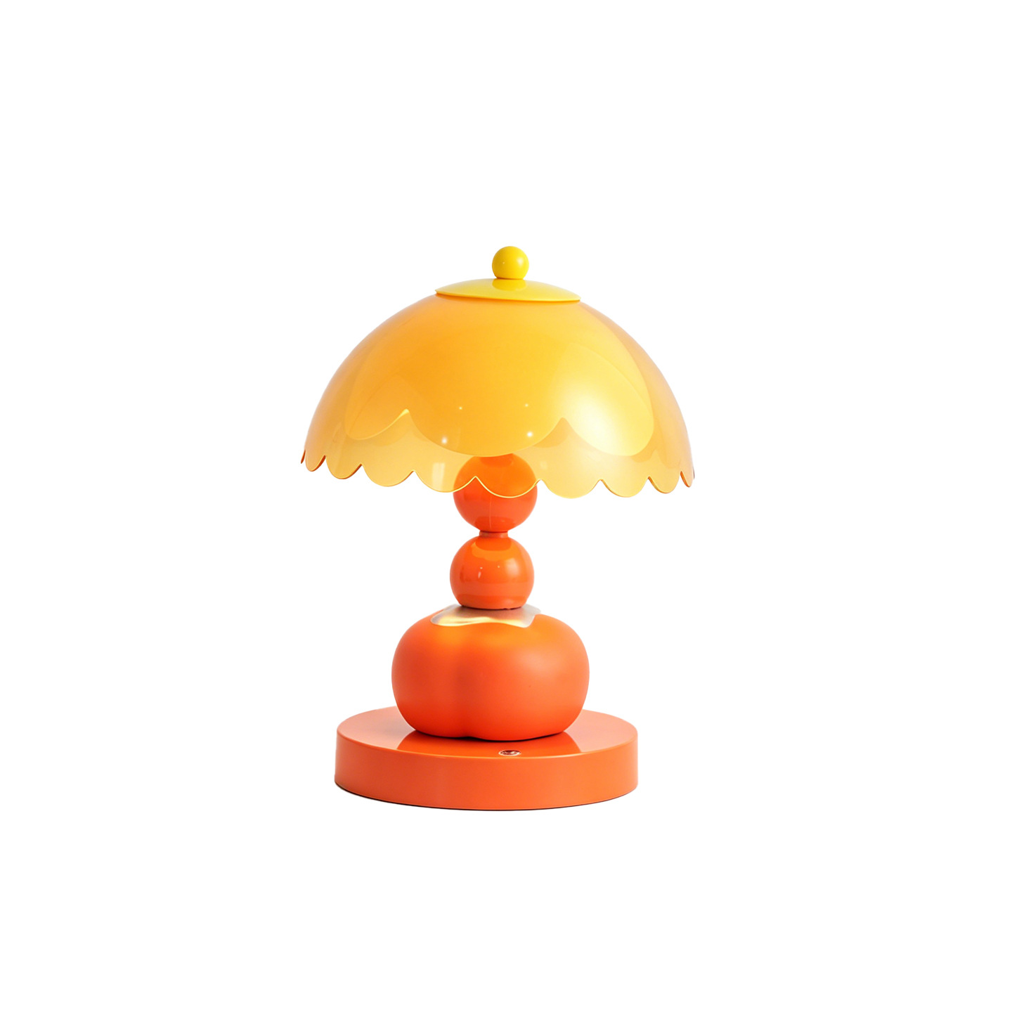 Kaki table lamp, creative design, decorative element