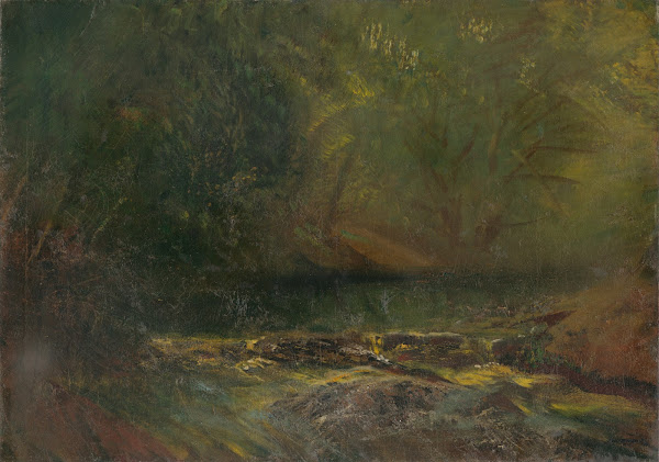 Forest Interior with a Brook 19001902