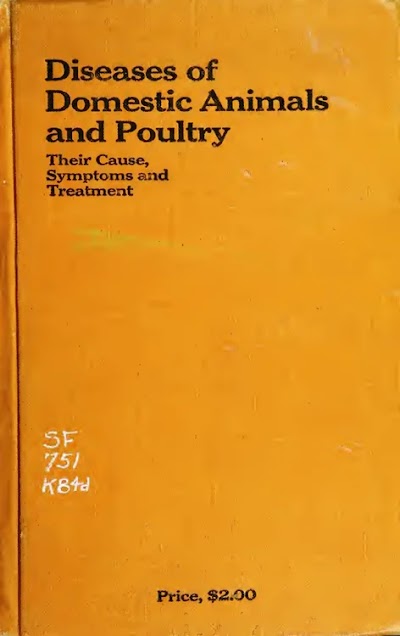 diseases of domestic animals and poultry their cause symptoms and treatment-1915